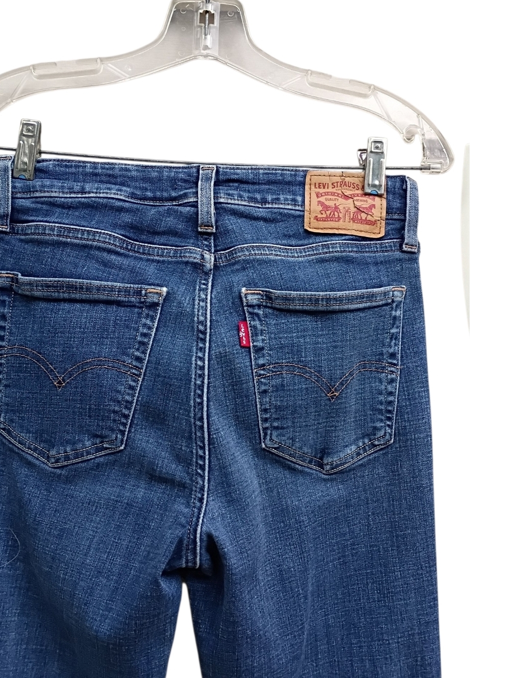 Levi's 725 High Rise Bootcut Jeans sz 29 - Picture 7 of 14